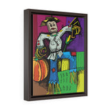 Scarecrow - Framed Canvas Print